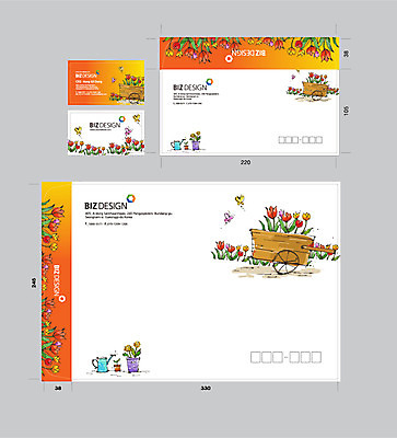 식물 템플릿 꽃 화분 나비 명함 명함템플릿 봉투 서류봉투 편지봉투 사람없음 세트 수레 물뿌리개 패키지 봉투템플릿 우편봉투 비즈디자인 이미지템플릿 AI파일 곤충 카트 편지 우편물 파일형식 벡터