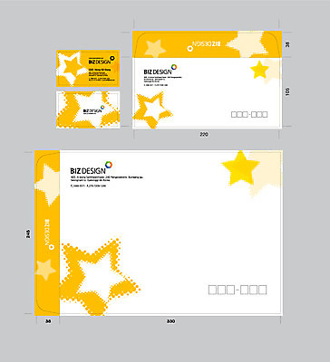 템플릿 문양 별 컬러 무늬 명함 명함템플릿 봉투 서류봉투 편지봉투 사람없음 세트 노란색 패키지 봉투템플릿 우편봉투 비즈디자인 이미지템플릿 AI파일 자연요소 편지 우편물 파일형식 벡터