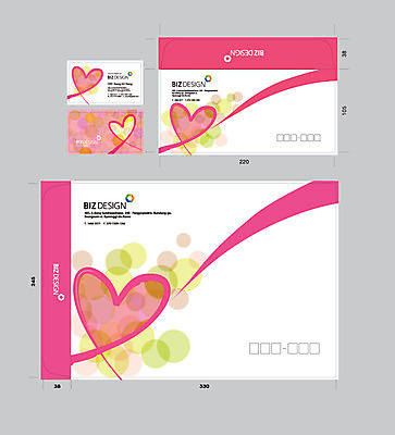도형 템플릿 문양 분홍색 컬러 무늬 명함 명함템플릿 봉투 서류봉투 편지봉투 사람없음 세트 하트 패키지 봉투템플릿 우편봉투 비즈디자인 이미지템플릿 AI파일 모양 편지 우편물 파일형식 벡터