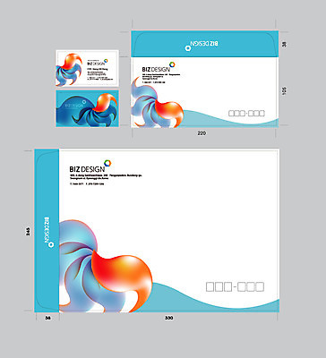 템플릿 문양 물결 무늬 명함 명함템플릿 봉투 서류봉투 편지봉투 사람없음 세트 패키지 봉투템플릿 우편봉투 비즈디자인 이미지템플릿 AI파일 편지 우편물 파일형식 벡터