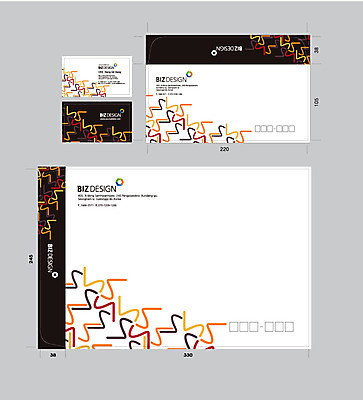 템플릿 문양 무늬 곡선 명함 명함템플릿 봉투 서류봉투 편지봉투 사람없음 세트 컬러풀 패키지 봉투템플릿 우편봉투 비즈디자인 이미지템플릿 AI파일 선 컬러 편지 우편물 파일형식 벡터