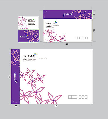 템플릿 문양 꽃 컬러 무늬 꽃무늬 명함 명함템플릿 봉투 서류봉투 편지봉투 사람없음 세트 보라색 패키지 봉투템플릿 우편봉투 비즈디자인 이미지템플릿 AI파일 식물 편지 우편물 파일형식 벡터