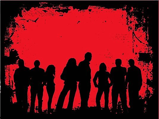 EPS 해외이미지 모양 남자 실루엣 포즈 백그라운드 신체 일러스트 건강 사람 소년 성인 친구 숫자 그룹 군중 윤곽 고립 항의 해외202004 해외일러스트 문자 어린이 관계 촬영기법 파일형식 벡터 이미지허브