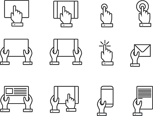 EPS 해외이미지 손 디자인 종이 선 컨셉 일러스트 비즈니스 통신 손가락 스마트폰 알약 디지털 스크린 웹 터치 정보 업무 이메일 플랫 오브젝트 사인 시작 심플 언론 패드 UI 터치스크린 스타일 해외202004 해외일러스트 인터넷 신체부위 핸드폰 스마트기기 약 작업 파일형식 벡터 이미지허브