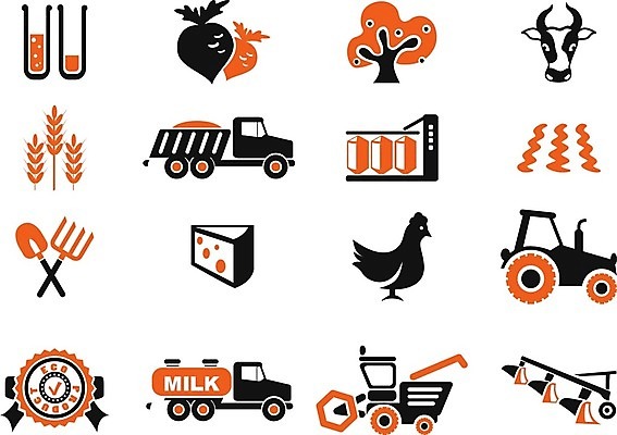 EPS 해외이미지 식물 포크 밭 농업 채소 일러스트 조류 치즈 육류 옥수수 치킨 가축 우유 소 엘리베이터 땅 밀 삽 심볼 탱크 짐차 쟁기 증명서 귀리 해외202004 해외일러스트 동물 식기 산업 식재료 포유류 자동차 유제품 곡류 닭고기요리 파일형식 벡터 이미지허브