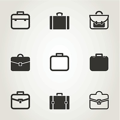 EPS 해외이미지 디자인 실루엣 여행 가방 일러스트 비즈니스 선물 쇼핑 세트 상점 여행가방 짐 화물 그룹 상품 수집 심볼 오브젝트 사인 그림 패키지 소매 엘리먼트 포트폴리오 해외202004 해외일러스트 잡화 촬영기법 운송업 파일형식 벡터 이미지허브