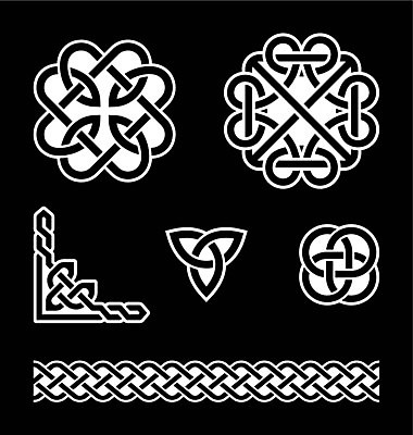 EPS 해외이미지 전통 문양 일러스트 사람없음 검은색 심볼 반복 해외202004 해외일러스트 컬러 파일형식 벡터 이미지허브