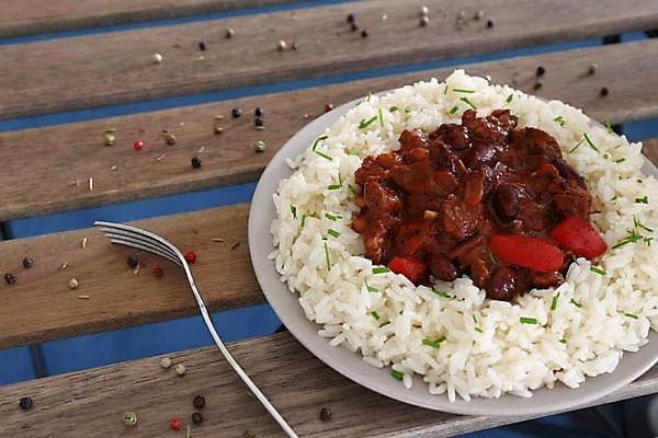 포토 JPG 해외이미지 전통 접시 음식 포크 토마토 고추 밥 콩 건강 육류 요리 사람없음 식사 저녁식사 소고기 신선 뜨거움 사발 먹기 준비 매움 서빙 후추 점심식사 다진 해외202004 해외포토 식기 채소 식재료 모션 곡류 사기그릇 맛 향신료 파일형식 이미지허브