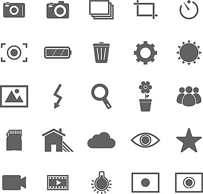 EPS 해외이미지 별 일러스트 농작물 햇빛 카메라 사진촬영 디지털카메라 그늘 심볼 사인 형광등 설정 삭제 소프트웨어 자동 해외202004 해외일러스트 자연요소 농업 전등 전자제품 태양 촬영 파일형식 벡터 이미지허브