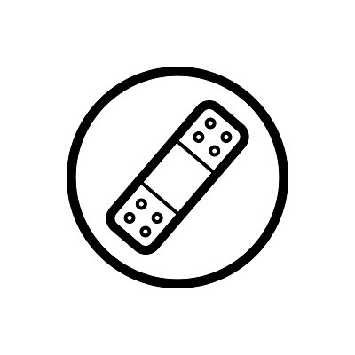 EPS 해외이미지 디자인 백그라운드 일러스트 건강 그래픽 치료 약 흰색 악단 도움 플랫 보호 상처 심볼 사인 붕대 테이프 고립 돌봄 석고 치유 해외202004 해외일러스트 음악 컬러 컨셉 의학 모션 문구용품 파일형식 벡터 이미지허브