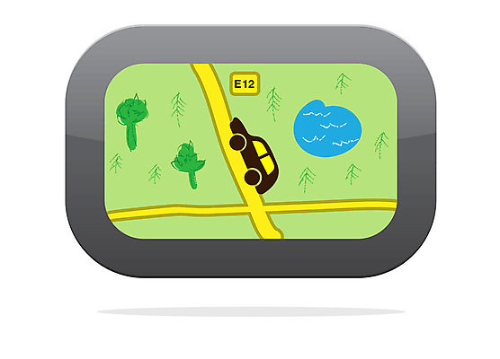 EPS 해외이미지 도로 여행 지도 일러스트 통신 항해 컴퓨터 글로벌 스크린 장비 인공위성 탐험 강의 방향 시스템 네비게이션 해외202004 해외일러스트 길 배_교통 교통시설 전자제품 파일형식 벡터 이미지허브