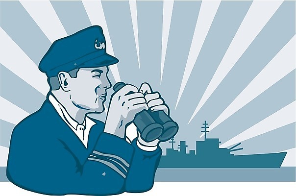 EPS 해외이미지 바다 일러스트 교통시설 쌍안경 화물 보트 복고 함선 범선 선원 승객 해외202004 해외일러스트 교통 배_교통 망원경 운송업 시설 파일형식 벡터 이미지허브