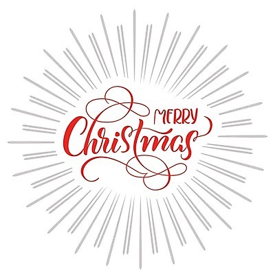 EPS 해외이미지 디자인 백그라운드 크리스마스 일러스트 사람없음 빨간색 축하 레터링 해외202004 해외일러스트 기념일 컬러 컨셉 파일형식 벡터 이미지허브