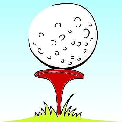 EPS 해외이미지 클립아트 스포츠 골프 일러스트 공 미술 그래픽 검은색 흰색 낙서 만화 스케치 그림 클립 해외202004 해외일러스트 컬러 문화예술 구기 파일형식 벡터 이미지허브