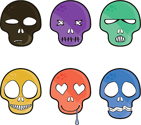 EPS 해외이미지 행복 감정 백그라운드 일러스트 해부 뼈 사랑 미소 빨간색 초록색 컬러풀 노란색 머리 검은색 어둠 기쁨 할로윈 분노 흰색 죽음 치아 무서움 만화 심볼 나쁜 고립 그런지 지옥 펑크 해골모형 해외202004 해외일러스트 컬러 의학 표정 신체부위 모형 소화기관 파일형식 벡터 이미지허브