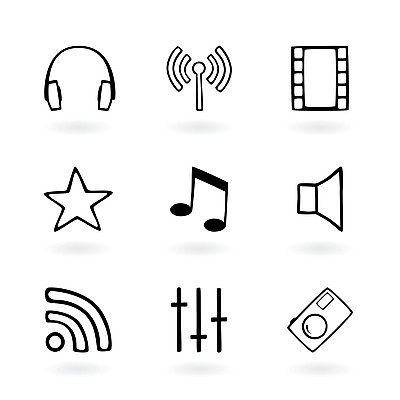 EPS 해외이미지 디자인 별 종이 음악 이어폰 스티커 인터넷 일러스트 통신 그림자 미술 그래픽 컴퓨터 세트 픽토그램 사무실 펜 카메라 검은색 쪽지 헤드폰 웹 확성기 장비 흰색 땅 수집 필름 심볼 오브젝트 사인 문서 클립 와이파이 고립 엘리먼트 해외202004 해외일러스트 자연요소 컬러 음향기기 비즈니스 문화예술 전자제품 필기구 무선인터넷 파일형식 벡터 이미지허브