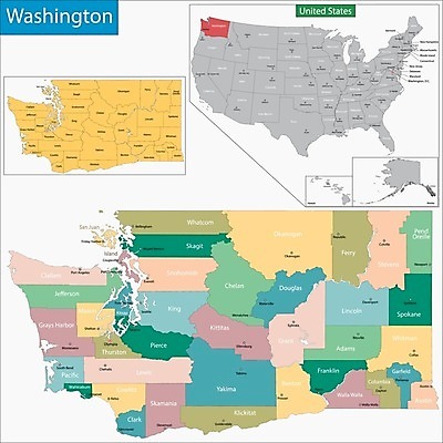 EPS 해외이미지 실루엣 여행 단풍 지도 일러스트 미국 도시 묘사 윤곽 영토 지역 시애틀 워싱턴 지도책 지리 디테일 해외202004 해외일러스트 잎 북아메리카 촬영기법 책 파일형식 벡터 이미지허브