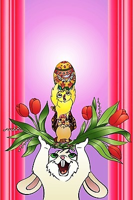 EPS 해외이미지 동물 전통 디자인 계절 꽃 행복 백그라운드 일러스트 휴가 부활절 선물 미술 장식 초록색 컬러풀 계란 축제 저녁식사 치킨 봄 튤립 축하 토끼 인사 신용카드 강아지 둥지 4월 엽서 해외202004 해외일러스트 식물 기념일 감정 컬러 컨셉 포유류 문화예술 금융 반려동물 알 식사 예절 날짜 개 편지 닭고기요리 파일형식 벡터 이미지허브