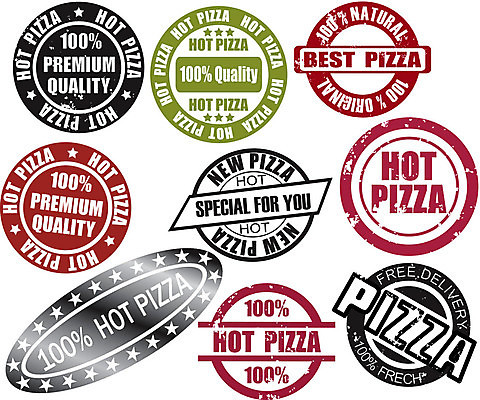 EPS 해외이미지 디자인 일러스트 텍스트 새로움 피자 세트 뜨거움 상품 인쇄 수집 질감 우표 고립 그런지 무료 오리지널 특별함 프리미엄 해외202004 해외일러스트 컨셉 패스트푸드 서양음식 파일형식 벡터 이미지허브