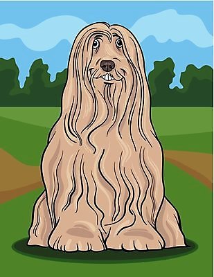 EPS 해외이미지 구름 일러스트 앉기 초원 사람없음 귀여움 강아지 만화 심플 해외202004 해외일러스트 자연요소 컨셉 모션 반려동물 개 파일형식 벡터 이미지허브