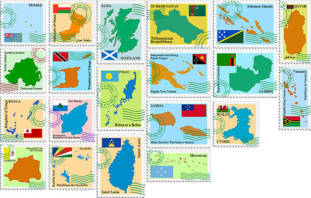 EPS 해외이미지 지도 일러스트 웨일즈 미술 깃발 카타르 우표 잠비아 스코틀랜드 해외202004 사도궁 해외일러스트 중동 아프리카 문화예술 영국 궁전 바티칸 파일형식 벡터 이미지허브