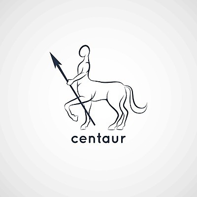 EPS 해외이미지 동물 남자 실루엣 별 일러스트 화살 생물 검은색 심볼 오브젝트 사인 활 신화 공상 전사 그리스인 고립 궁수 해외202004 해외일러스트 자연요소 서양인 컬러 촬영기법 사람 파일형식 벡터 이미지허브