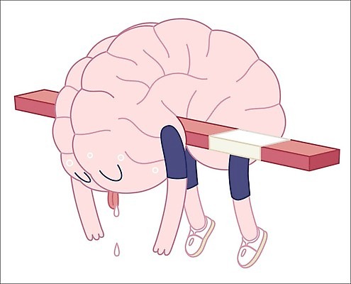 EPS 해외이미지 캐릭터 얼굴 스포츠 과학 일러스트 상상 거리 아이디어 건강 피곤 사람 마음 허들 혀 스마트 집중 뇌 전력질주 지능 해외202004 해외일러스트 일러캐릭터 컨셉 신체부위 입 장애물 파일형식 벡터 이미지허브