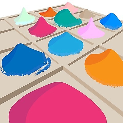 EPS 해외이미지 전통 종교 문화 컨셉 일러스트 휴가 그래픽 축제 봄 활발 축하 시장 상업 마케팅 힌두교 제의 해외202004 해외일러스트 계절 파일형식 벡터 이미지허브