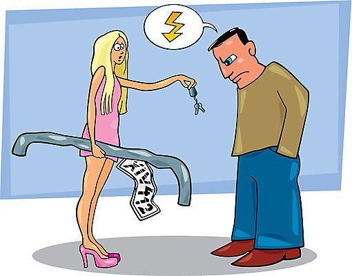 EPS 해외이미지 클립아트 커플 남자 분홍색 일러스트 자동차 남편 열쇠 그래픽 금발 손상 분노 아내 만화 사건 주기 그림 코믹 나쁜 범퍼 캐리커처 해외202004 해외일러스트 헤어스타일 감정 육상교통 컬러 컨셉 관계 모션 사람 파일형식 벡터 이미지허브