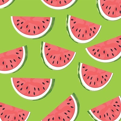 EPS 해외이미지 백그라운드 패턴 일러스트 단면 수박 사람없음 빨간색 초록색 그림 해외202004 해외일러스트 컬러 무늬 과일 파일형식 벡터 이미지허브