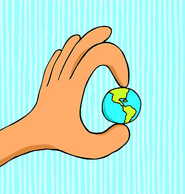 EPS 해외이미지 손 지구 컨셉 일러스트 손가락 아이디어 지구본 환경 힘 잡기 작음 만화 환경보전 해외202004 해외일러스트 모션 신체부위 크기 사회이슈 파일형식 벡터 이미지허브