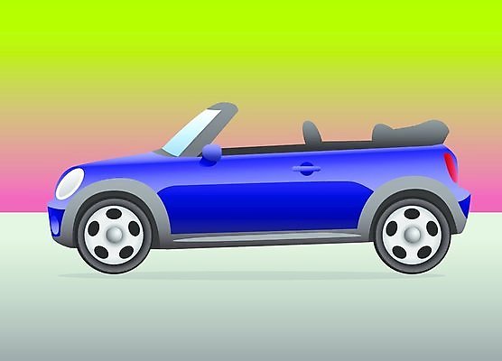 EPS 해외이미지 스포츠 일러스트 자동차 빨간색 파란색 노란색 바퀴 뜨거움 수리 속도 복고 타이머 옛날 조율 해외202004 해외일러스트 육상교통 컬러 파일형식 벡터 이미지허브