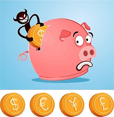 EPS 해외이미지 돈 일러스트 장난 스트레스 뿔 달러 동전 손상 고통 돼지저금통 유로 절약 속임수 좌절 계획 악마 도둑 절도 엿보기 고민 걱정 땀 투자 긴장 올가미 송곳니 월급 나쁜 고문 단절 분실 수입 적자 취급주의 해외202004 해외일러스트 감정 컨셉 비즈니스 모션 경고 저금통 범죄 재산 치아 범죄인 파일형식 벡터 이미지허브