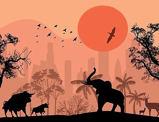 EPS 해외이미지 나무 동물 디자인 공원 꽃 아시아 여행 일러스트 포유류 아프리카 자연 조류 코끼리 사람 동양인 장식 태양 여행객 일몰 페인트 산책 도시 성 큼 인도인 활 황소 귀 영양 남쪽 내추럴 해외202004 해외일러스트 자연요소 외국인 식물 건축물 공공시설 나라 휴식 인종 신체부위 노을 소 크기 방향 생태계 파일형식 벡터 이미지허브