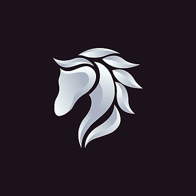 EPS 해외이미지 모양 동물 디자인 실루엣 스포츠 일러스트 추상 머리 검은색 자유 흰색 승마 심볼 속도 갈기 고립 해외202004 해외일러스트 컬러 컨셉 무늬 촬영기법 신체부위 파일형식 벡터 이미지허브