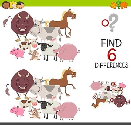 EPS 해외이미지 동물 템플릿 캐릭터 디자인 교육 어린이 일러스트 취미 그래픽 가축 유치원 양 돼지 퍼즐 수수께끼 소 어플리케이션 만화 6 묘사 검색 준비 그림 해결 발견 해외202004 해외일러스트 일러캐릭터 포유류 사람 숫자 파일형식 벡터 이미지허브