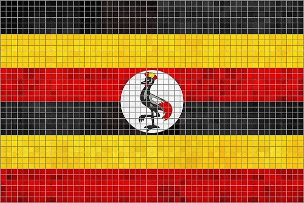 EPS 해외이미지 모양 디자인 일러스트 아프리카 추상 미술 그래픽 장식 깃발 얼룩 정사각형 모자이크 그런지 엘리먼트 우간다 효과 해외202004 해외일러스트 도형 나라 무늬 문화예술 파일형식 벡터 이미지허브