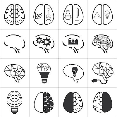 EPS 해외이미지 디자인 교육 실루엣 과학 컨셉 생각 일러스트 비즈니스 전구 해부 추상 아이디어 창조 미술 사람 세트 머리 마음 오르간 왼쪽 스마트 심볼 사인 뇌 고립 지능 해외202004 해외일러스트 무늬 의학 문화예술 촬영기법 신체부위 건반악기 방향 파일형식 벡터 이미지허브