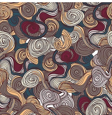 EPS 해외이미지 파도 백그라운드 패턴 일러스트 벽지 추상 미술 장식 흐름 화려 얽힘 낙서 그림 질감 윤곽 펑키 손그림 공상 핸드메이드 해외202004 해외일러스트 바다 컨셉 무늬 문화예술 파일형식 벡터 이미지허브