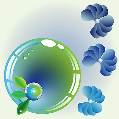 EPS 해외이미지 모양 꽃 잎 일러스트 공 유리 미술 그래픽 장식 초록색 파란색 빛 반사 지구본 보라색 거품 흰색 원형 투명 오브젝트 광택 공상 여의주 파스텔톤 현실 해외202004 해외일러스트 도형 식물 컬러 재질 문화예술 파일형식 벡터 이미지허브