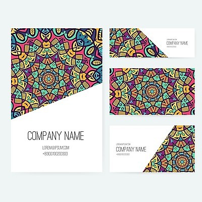 EPS 해외이미지 템플릿 디자인 종이 백그라운드 컨셉 꽃무늬 일러스트 비즈니스 명함 그래픽 장식 세트 공백 수확 화려 고급 레이아웃 복고 엘리먼트 스타일 해외202004 해외일러스트 꽃 무늬 농업 파일형식 벡터 이미지허브