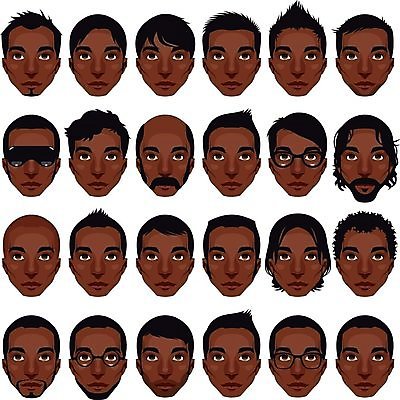 EPS 해외이미지 직업 캐릭터 학생 헤어스타일 남자 안경 얼굴 어린이 일러스트 해부 수염 소년 선글라스 머리 유행 검은색 표현 입 눈썹 콧수염 코 귀 대머리 고립 마스코트 아바타 해외202004 해외일러스트 일러캐릭터 잡화 컬러 의학 사람 신체부위 파일형식 벡터 이미지허브