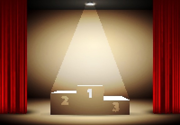 EPS 해외이미지 디자인 백그라운드 일러스트 내부 장식 빨간색 빛 무대 축하 커튼 받침대 스포트라이트 객석 승자 필승 해외202004 해외일러스트 컬러 컨셉 우승 파일형식 벡터 이미지허브