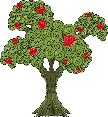 EPS 해외이미지 클립아트 나무 식물 디자인 계절 잎 일러스트 자연 미술 그래픽 초록색 장미 성장 나뭇가지 큼 만화 그림 클립 윤곽 해외202004 해외일러스트 꽃 컬러 문화예술 크기 생태계 파일형식 벡터 이미지허브