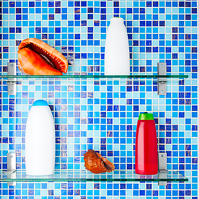 포토 JPG 해외이미지 디자인 벽 바다 유리 조개 선반 연체동물 사람없음 내부 장식 파란색 위생용품 스파 목욕 욕실 껍질 흰색 플라스틱 타일 묘사 오브젝트 정사각형 모자이크 샴푸 위생관리 해외202004 해외포토 도형 컬러 가구 생활용품 재질 어패류 무척추동물 관리 청결 파일형식 이미지허브