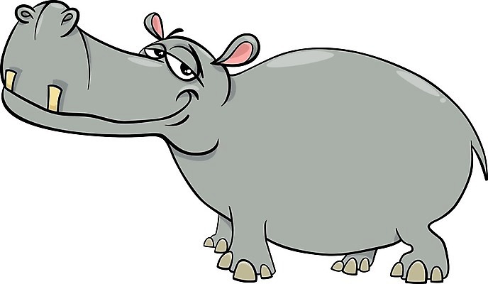 EPS 해외이미지 클립아트 동물 캐릭터 행복 야생동물 일러스트 포유류 아프리카 동물원 종류 만화 그림 코믹 하마 마스코트 해외202004 해외일러스트 일러캐릭터 감정 나라 파일형식 벡터 이미지허브