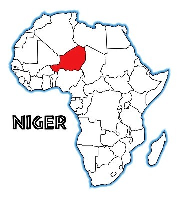 EPS 해외이미지 섬 지도 일러스트 아프리카 미술 그래픽 빨간색 검은색 흰색 그림 윤곽 고립 니제르 지리 해외202004 해외일러스트 나라 컬러 문화예술 파일형식 벡터 이미지허브