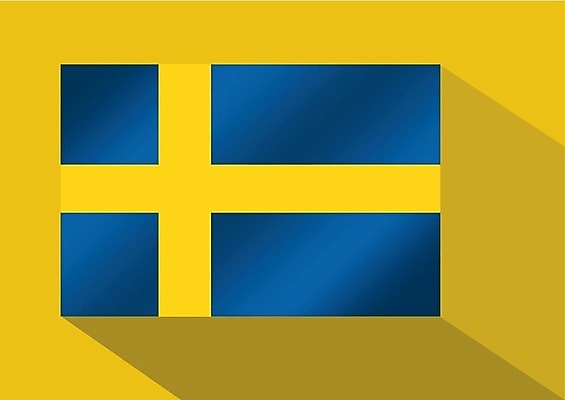 EPS 해외이미지 디자인 배너 일러스트 스웨덴 그래픽 깃발 심볼 해외202004 해외일러스트 북유럽 파일형식 벡터 이미지허브