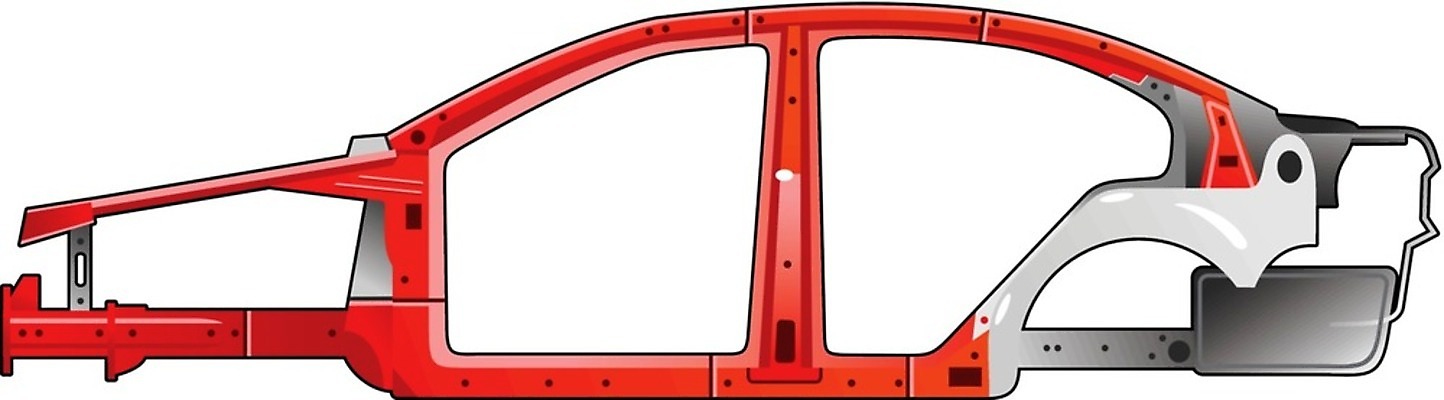 EPS 해외이미지 일러스트 교통시설 자동차 프레임 골격 빨간색 기계 흰색 만화 흰배경 그림 뼈대 고립 자동 해외202004 해외일러스트 육상교통 컬러 백그라운드 교통 시설 파일형식 벡터 이미지허브