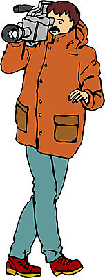 EPS 해외이미지 캐릭터 남자 일러스트 사람 성인 카메라 만화 영화관 필름 영화 그림 동영상 캠코더 고립 운영자 해외202004 해외일러스트 일러캐릭터 문화예술 전자제품 극장 파일형식 벡터 이미지허브